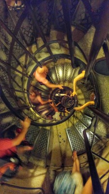 Arc de Triomphe Spiral Staircase